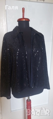 Блестяща наметка размер М , снимка 2 - Сака - 52197896