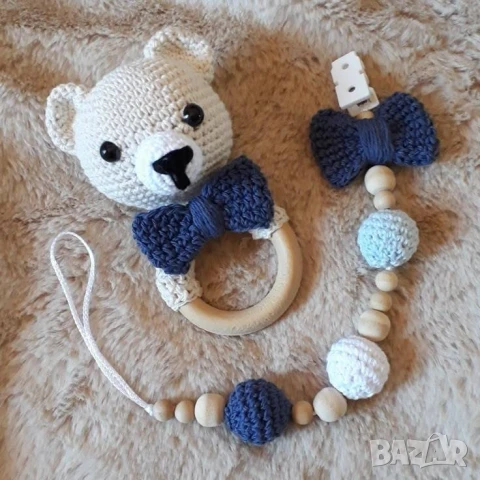 Бебешка дрънкалка или клипс за биберон  , снимка 4 - Други - 51173289