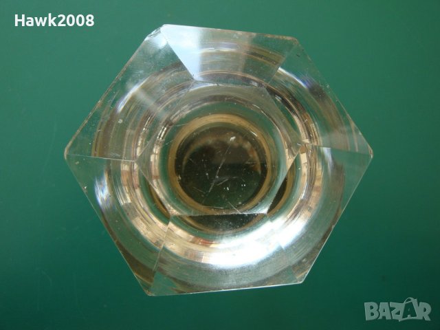 Тапа запушалка за кристално шише голяма, снимка 6 - Антикварни и старинни предмети - 40284390