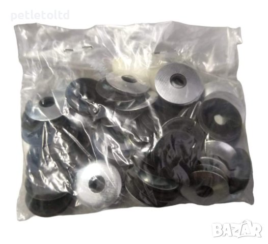 Шайба с гумено уплътнение за покривни конструкции Ф 6 мм Х 19 мм - 50 бр