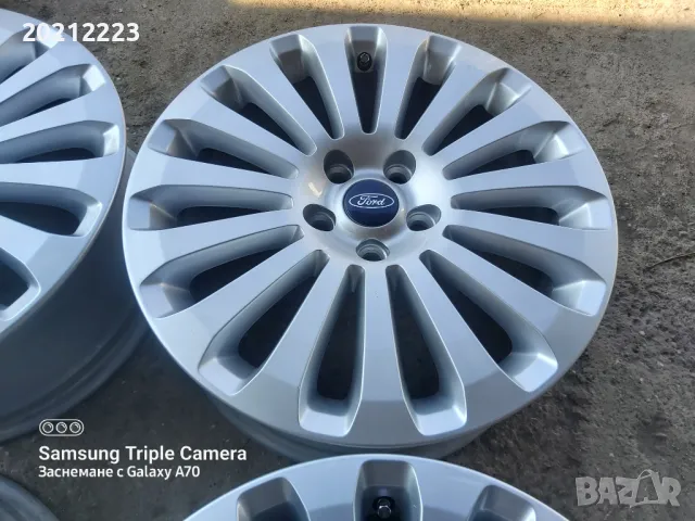 4 броя алуминиеви джанти за Ford C-MAX,S-MAX,Ford Mondeo III,IV,Ford Focus III,IV,Ford Kuga I 17, снимка 10 - Гуми и джанти - 48701757