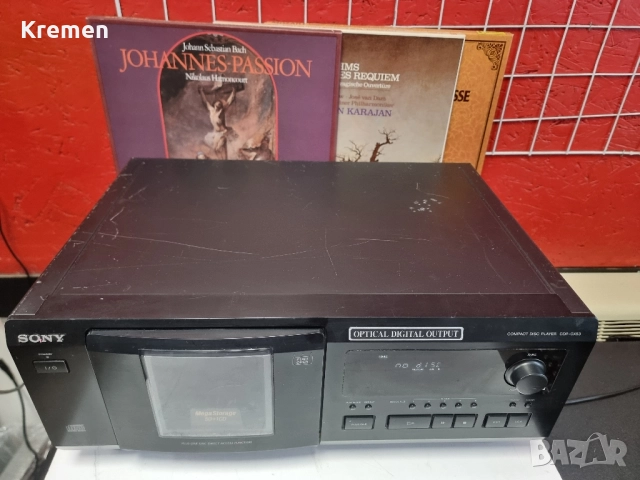 SONY CDP-CX530, снимка 3 - Ресийвъри, усилватели, смесителни пултове - 52348282