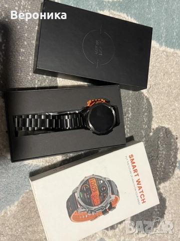 Смарт часовник Smart Watch G20 Rugged (FitCloudPro), с две каишки, Нов, снимка 4 - Смарт часовници - 56074670