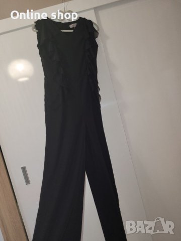 Черен официален гащеризон