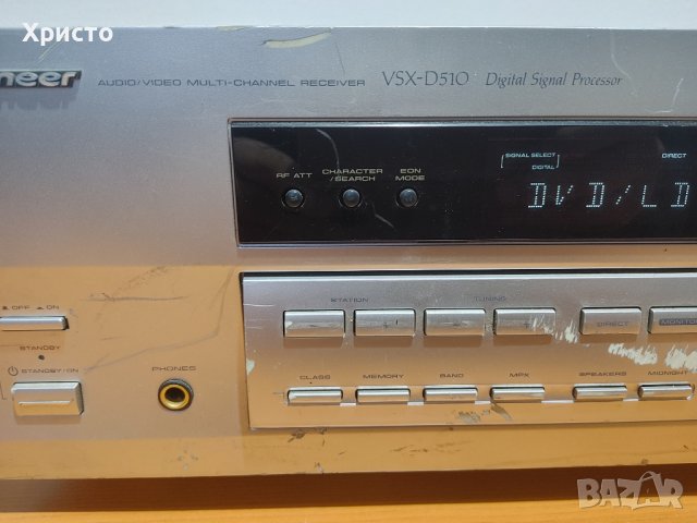 PIONEER VSX-D510, снимка 4 - Ресийвъри, усилватели, смесителни пултове - 39250176