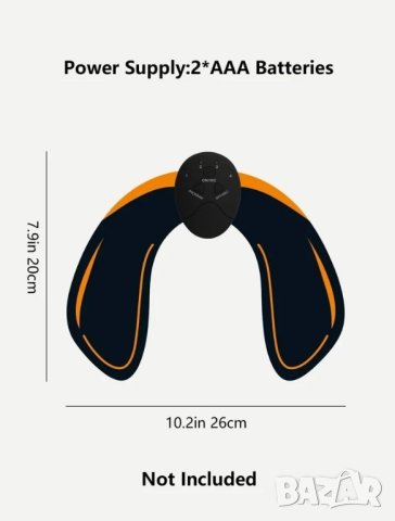 Електростимулатор за оформяне и стягане на дупе, снимка 5 - Фитнес уреди - 41746747