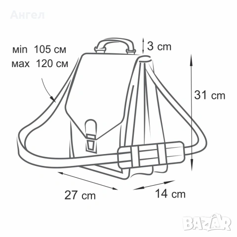 Чанта - работна, снимка 10 - Чанти - 53699319