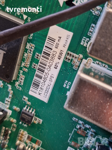 MAIN BOARD,TP.MS3663S.PB818 Crown 3233T2 for 32 inc for DISPLAY LMDS315-D16C​, снимка 6 - Части и Платки - 44793298