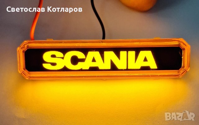 габарит диоден лед с надпис скания 12/24 волта маркер , снимка 3 - Аксесоари и консумативи - 40331916