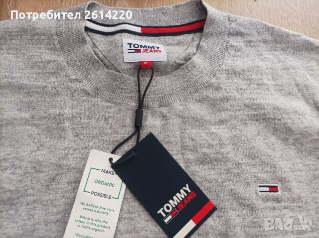 Tommy Hilfiger M размер мъжки пуловер , снимка 3 - Пуловери - 39364581