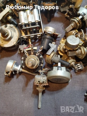 Потенциометри 101 броя , снимка 3 - Друга електроника - 50617196