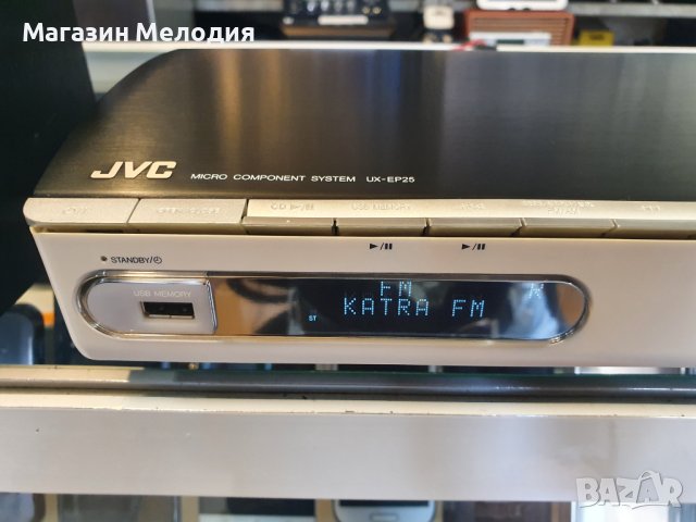 Аудиосистема JVC UX-EP25 В отлично състояние. С две тонколонки., снимка 7 - Аудиосистеми - 41441277