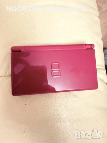 Nintendo DS Lite USG-001 Crimson/Red с оригинална кутия, снимка 3 - Nintendo конзоли - 56169368