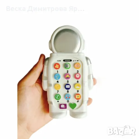 Детски музикален телефон "Космонавт" – Вашият малък изследовател на звуци и светове, снимка 2 - Други - 48446111