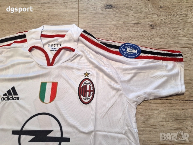 Футболна фланелка на Милан # Андрий Шевченко#7#ретро модел сезон 2004/2005!, снимка 3 - Футбол - 52454852