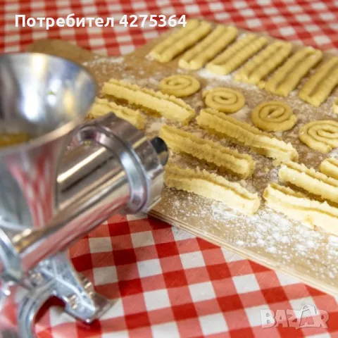 Мултифункционална ръчна мелница – за месо, колбаси и бисквити, снимка 2 - Месомелачки - 48861754