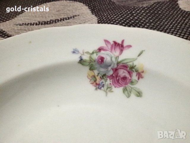 Стар български порцелан чинии дълбоки