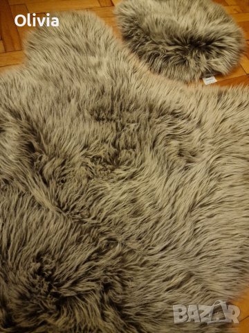 Пухкав килим и възглавница за стол, снимка 2 - Декорация за дома - 38956058