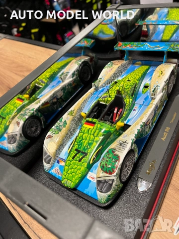 MAISTO колекционерски модел AUDI R8 TDI Le Mans ''The Crocodile" 1:18, снимка 5 - Колекции - 52795050