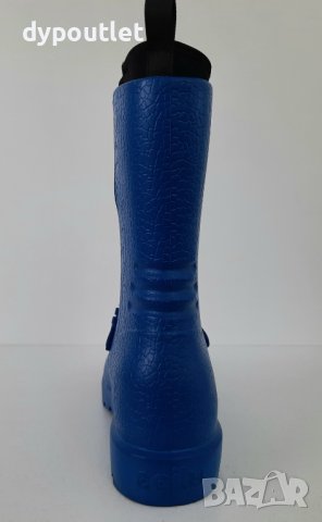 Ccilu - Дамски гумени ботуши Buker, сини, размер 37 / стелка 23 см./.                       , снимка 5 - Дамски апрески - 39706517