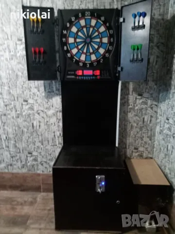 Дартс електронен с монети, снимка 4 - Дартс - 48839342