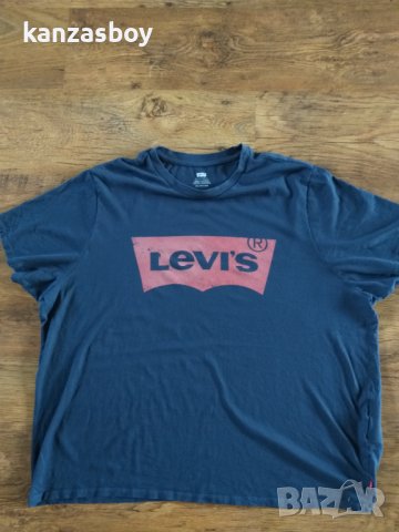 Levi's Big & Tall Batwing Logo - страхотна мъжка тениска 3ХЛ, снимка 6 - Якета - 41313640