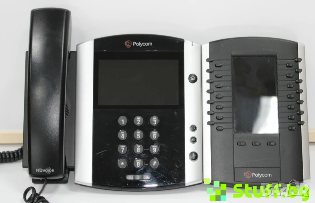IP Телефон Polycom VVX 601, снимка 2 - Други - 50938038