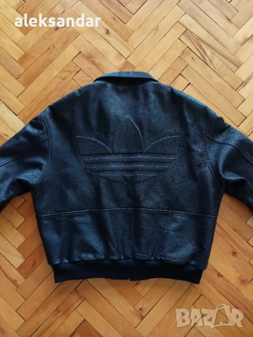 Adidas Кожено Яке , снимка 6 - Якета - 52098106