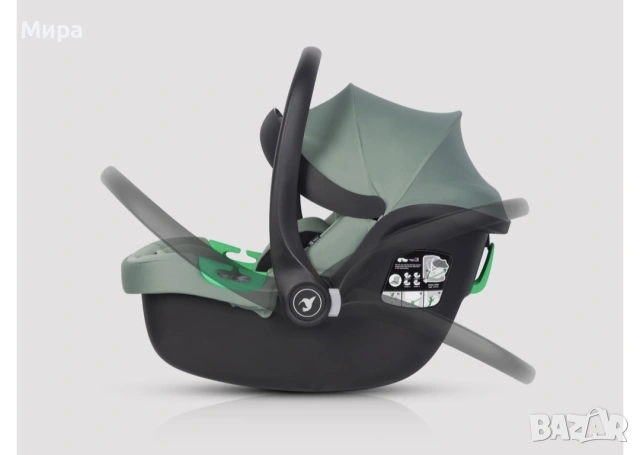 Бебешки кош (кошница) за кола , снимка 2 - Столчета за кола и колело - 53032806