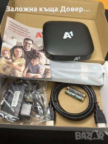 Tv box A1 android 12 тв бокс чисто нов google smart tv приемник , снимка 2 - Приемници и антени - 56133971
