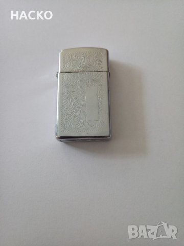 Запалка Zippo Slim® Venetian® Polished Chrome Made in USA, снимка 2 - Запалки - 40872612