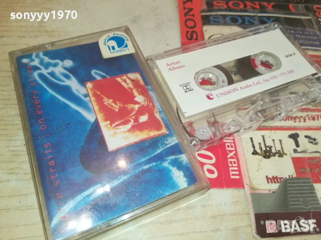 DIRE STRAITS-ORIGINAL TAPE 0308251734, снимка 3 - Аудио касети - 51237623