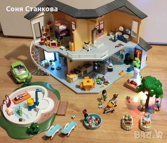 Playmobil къща + допълнителни комплекти, снимка 1 - Образователни игри - 41704639