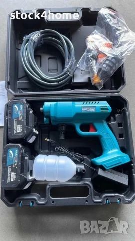 Комплект акумулаторна водоструйка KraftRoyal с 2 батерии в куфар 