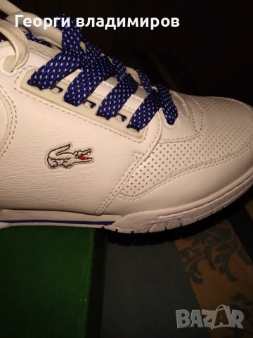 Lacoste оригинални и изключително качествени маратонки , снимка 2 - Маратонки - 52566331