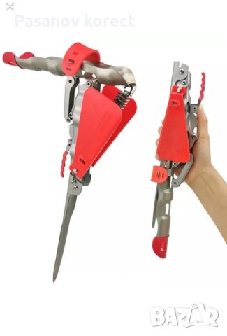 Автоматична самозасичаща  стойка за риболов с две пружини, снимка 6 - Екипировка - 44443660