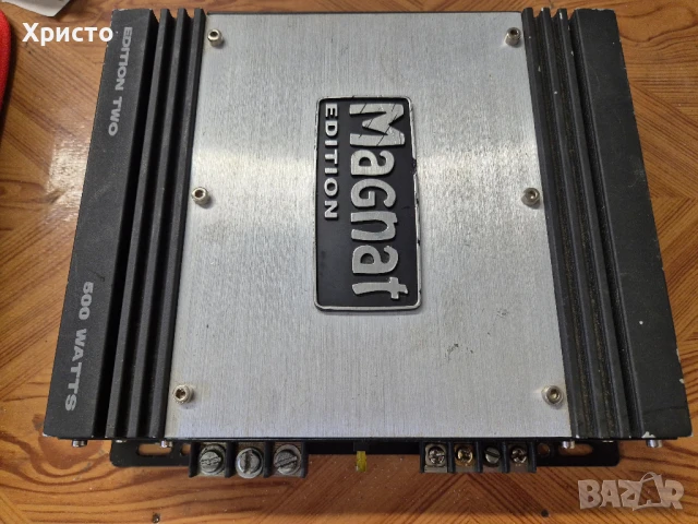 Двуканален усилвател MAGNAT 500W 