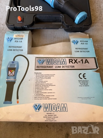 WIGAM RX-1A Фреонотърсач / пропускотърсач, снимка 4 - Други инструменти - 56056326