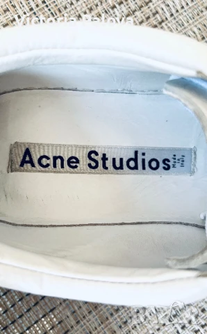 Лукс ACNE STUDIOS ADRIANA  Швеция маратонки естествена кожа, снимка 5 - Маратонки - 50963105