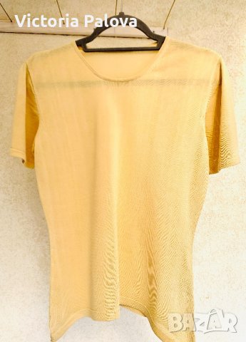 Копринена тениска/блуза, снимка 4 - Корсети, бюстиета, топове - 39847117