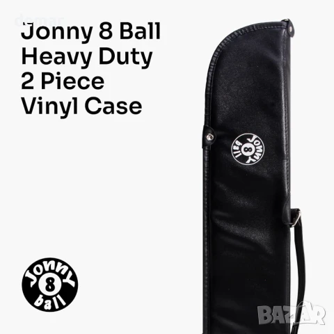 Щека за снукър/билярд Jonny 8 Ball WHITE SPEAR 145 см, 2 части, връх 9,5 мм, снимка 6 - Други спортове - 51419269