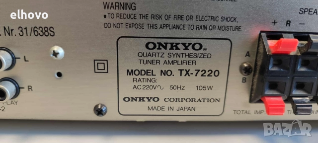 Ресивър и дек Onkyo TX-7220, TA-2230, снимка 8 - Ресийвъри, усилватели, смесителни пултове - 51591668
