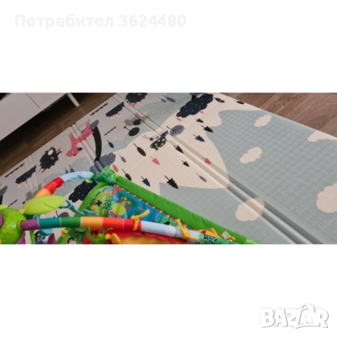 Водоустойчива подложка за игра - сгъваемо шарено килимче , снимка 5 - Други - 52773814