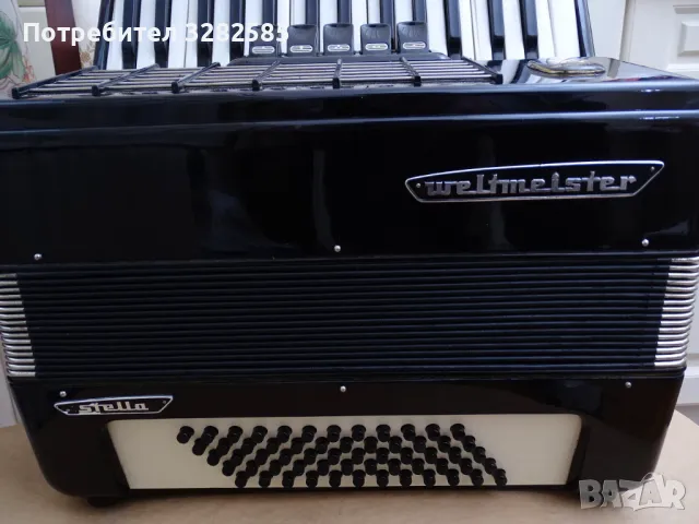 Акордеон Велтмайстер Стела 60 баса, снимка 1