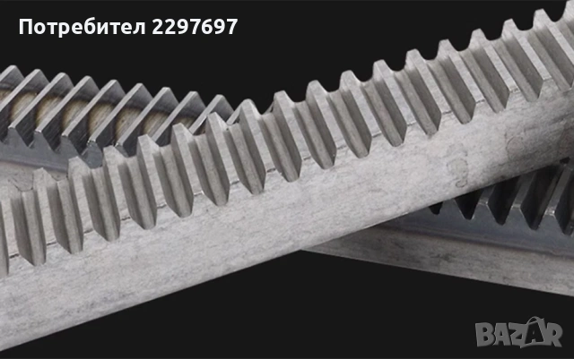  Модулна зъбна рейка 10*10*500 мм +1 бр. Пиньон 17 зъба, снимка 9 - Други инструменти - 53201107