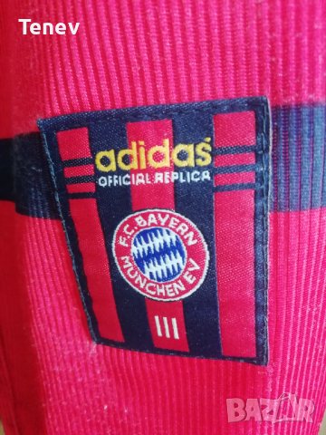 Bayern Munich Salihamidzic Adidas Vintage Колекционерска Футболна Тениска Фланелка Байерн Мюнхен, снимка 5 - Тениски - 41509466
