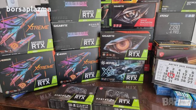 MSI GeForce RTX 3080 Gaming Z Trio 10G LHR, 10240 MB GDDR6X, снимка 6 - Видеокарти - 33914963