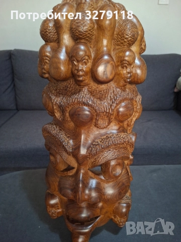 Африканска дървена маска