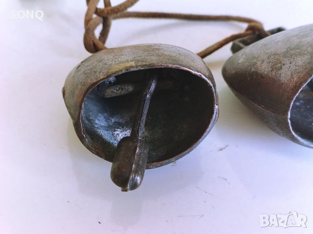 Стари Бронзови Хлопки,Звънци, снимка 3 - Колекции - 53732068