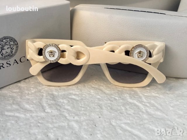 Versace Дамски слънчеви очила котка с лого, снимка 8 - Слънчеви и диоптрични очила - 39070784